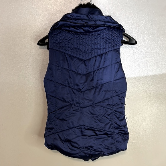 Roosevelt Black Label women’s vest size medium navy blue excellent condition - Picture 5 of 5